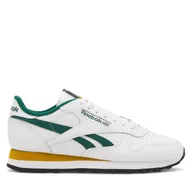 Sneakersy męskie - Sneakersy Reebok Classic Leather 100074355 Biały - miniaturka - grafika 1