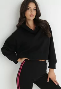 Czarna Bluza z Kapturem Kilinoron - Bluzy damskie - miniaturka - grafika 1