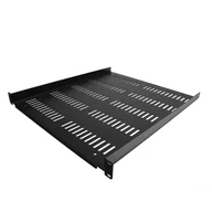 Akcesoria do komputerów stacjonarnych - StarTech SHELF-1U-20-FIXED-V części do stojaków Półka do stojaka - miniaturka - grafika 1