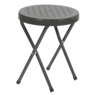 Fotele i krzesła ogrodowe - Taboret turystyczny PATIO 461078 Antracyt - miniaturka - grafika 1