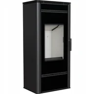 Piece wolnostojące - Piec Stalowy Z Domykaniem Titan Glass Ø 150 11 Kw - miniaturka - grafika 1