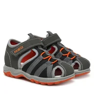Buty dla chłopców - Sandały Primigi 7869011 M Szary - miniaturka - grafika 1
