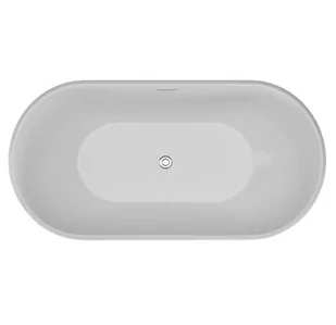 Polimat Uzo Wanna wolnostojąca 160x80 cm granatowa 00516 - Wanny - miniaturka - grafika 1