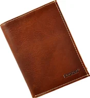 Portfele - Bartex BARTEX 1019M-ID skórzany portfel męski cognac *RFID Travel 1019M-ID - miniaturka - grafika 1