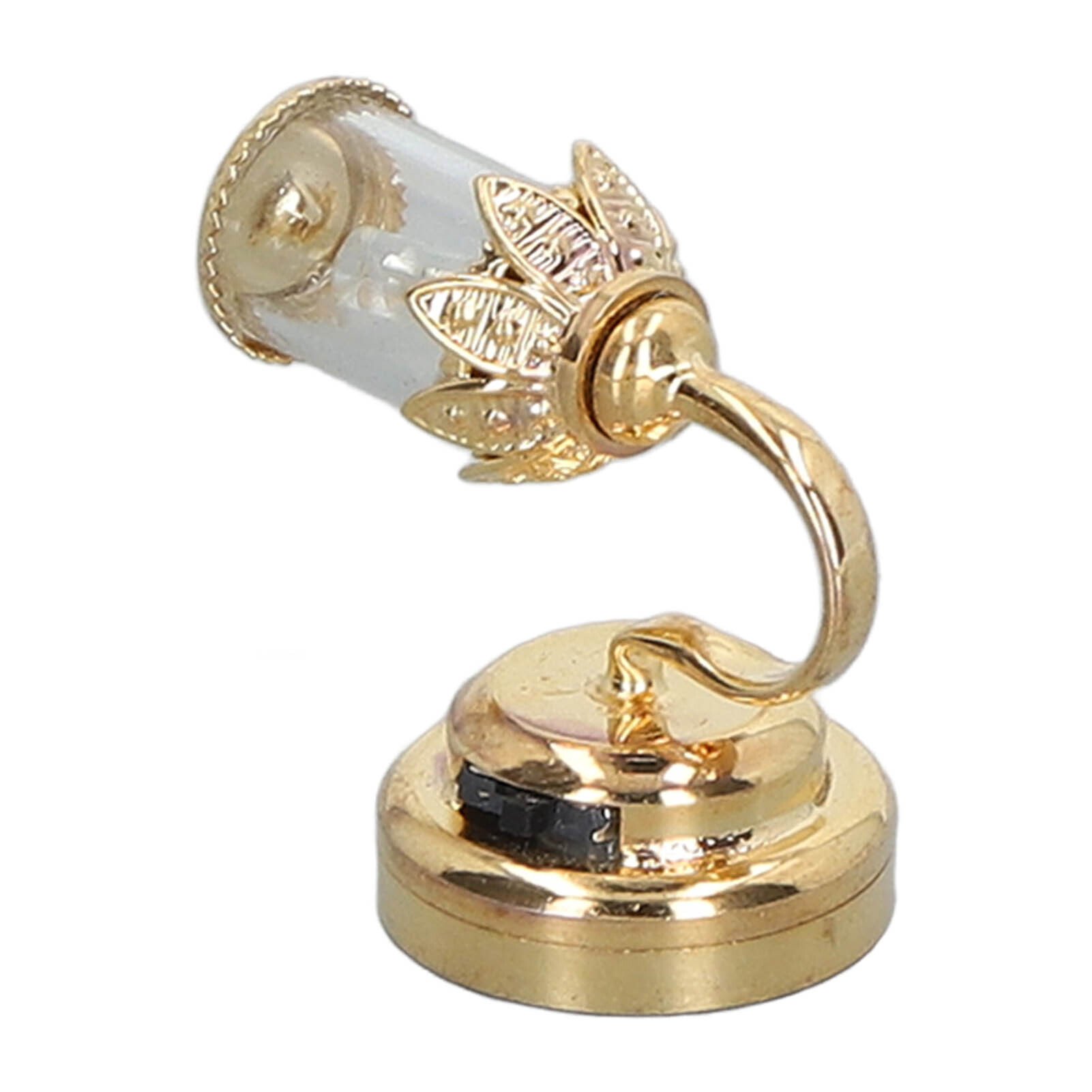 Lampa do domku dla lalek z przezroczystym kloszem, lampa do domku dla lalek, lampa do domku dla lalek 1:12, miniaturowa lampa do domku dla lalek, lampa stołowa do domku dla lalek, lampa LED do domku dla lalek