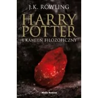 Książki edukacyjne - Media Rodzina J.K. Rowling Harry Potter i Kamień Filozoficzny (czarna edycja) - miniaturka - grafika 1