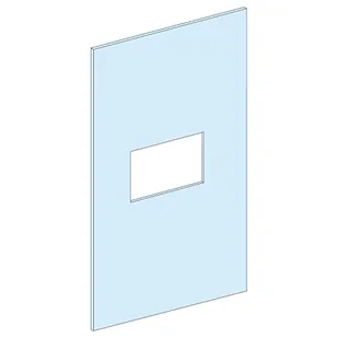 Schneider Electric Prisma Plus G Osłona metalowa z wycięciem do NSX630 300x450mm 03298 - Wyłączniki światła i elektryczne - miniaturka - grafika 1