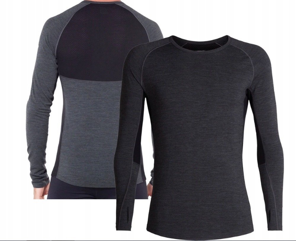 Icebreaker 200 Oasis LS Crewe - bluza termiczna, undyed, rozmiar M