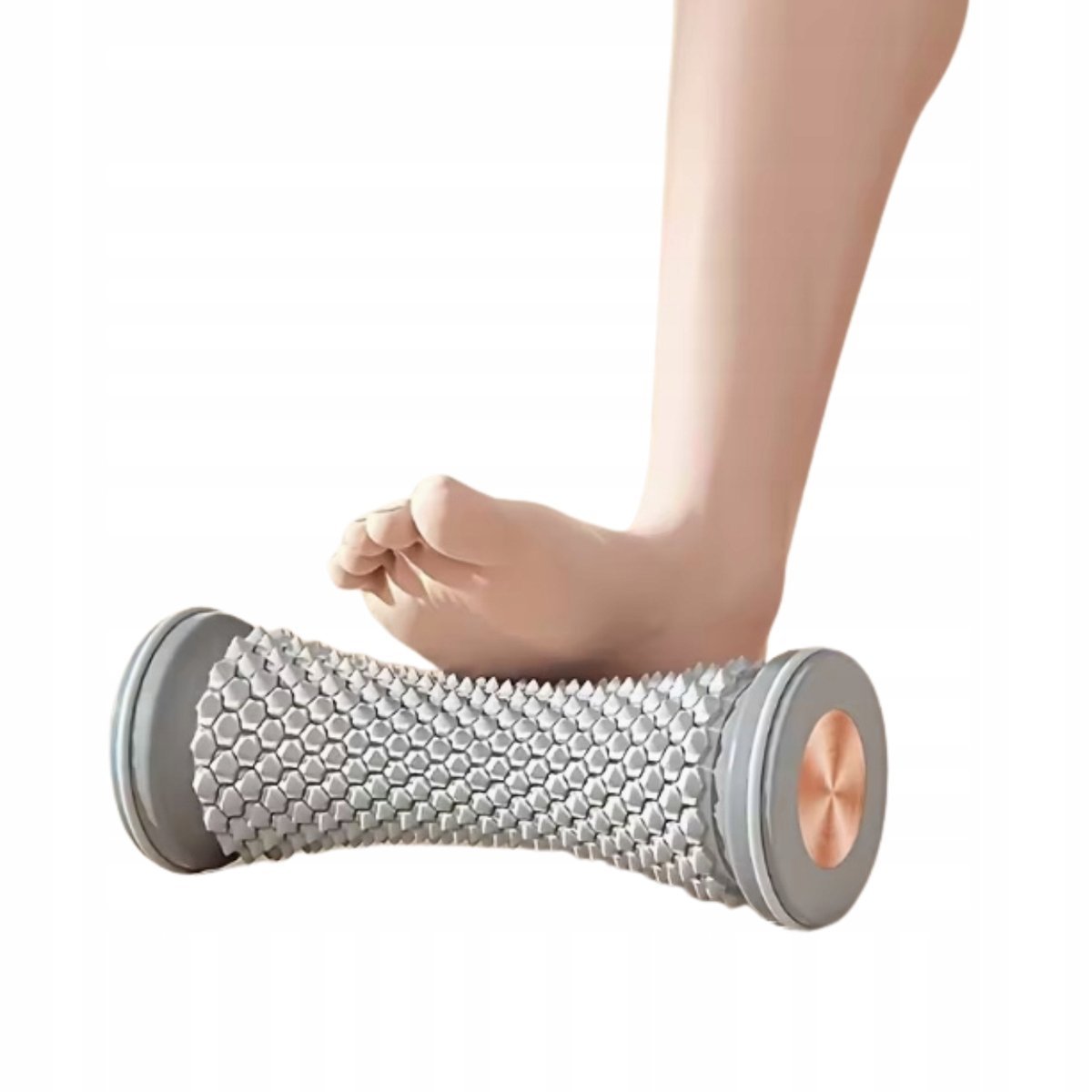 Masażer do Stóp Drewniany Roller Masujący Z Regulacją Prędkości do Jogi