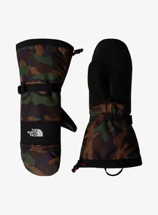 Łapawice The North Face Montana Ski Mitt - tnf black tnf camo print - Rękawiczki - miniaturka - grafika 1