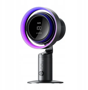 Wentylator turbinowy Jisulife Table Fan Pro3 10000mAh biurkowy z filtrem - ciemnoszary - Gadżety USB - miniaturka - grafika 1