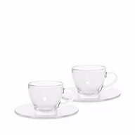 Filiżanki - Bialetti Komplet 2 Filiżanek Espresso z podstawkami DCRAST0008 - miniaturka - grafika 1