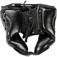 Ochraniacze do sportów walki - Kask bokserski treningowy czarny S - miniaturka - grafika 1