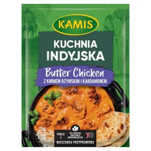 Kamis Kuchnia indyjska Mieszanka przyprawowa butter chicken z kminem rzymskim i kardamonem 15 g - Przyprawy i zioła sypkie - miniaturka - grafika 1