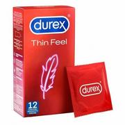 Prezerwatywy - Prezerwatywy - Durex Thin Feel Condoms 12 szt - miniaturka - grafika 1
