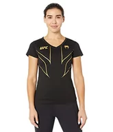 Koszulki i topy damskie - Venum T-shirt damski, czarny/żółty, M - miniaturka - grafika 1