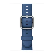 Akcesoria do smartwatchy - Apple Skórzany pasek z klamrą klasyczną w kolorze szafirowym do koperty 42mm / 44mm / 45mm / 46mm / 49mm - rozmiar M/L - miniaturka - grafika 1