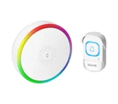 Dzwonki i gongi - Orno Entiko AC OR-DB-RA-172/W 60 dźwięków 300m Biały - miniaturka - grafika 1