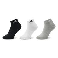 Skarpetki damskie - Skarpety Niskie Unisex adidas Thin and Light Ankle Socks 3 Pairs IC1283 Szary - miniaturka - grafika 1