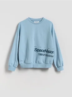 Reserved - Bluza z nadrukiem - jasnoniebieski - Kurtki i płaszcze dla chłopców - miniaturka - grafika 1