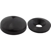 Zawiasy, okucia i inne akcesoria - Zaślepka na wkręt 14,5 mm czarna 12 szt. STAHL - miniaturka - grafika 1