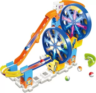 Elektroniczny tor kulkowy Marble Rush - Fun Fair Set M300 E, VTech - Klocki - miniaturka - grafika 1