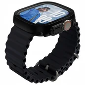 Akcesoria do smartwatchy - PanzerGlass Etui z osłoną ekranu Snappie Full Body Slim do Apple Watch Ultra 2/1 49mm, czarne - miniaturka - grafika 1