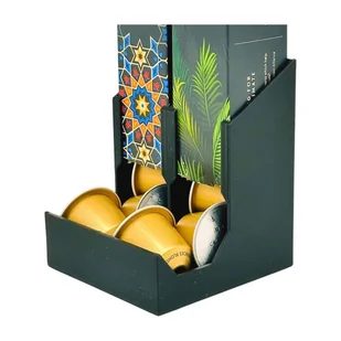 Elegancki stojak na kapsułki kawowe Nespresso - Akcesoria i części do ekspresów do kawy - miniaturka - grafika 1