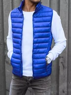 Moda i Uroda OUTLET - Kamizelka męska niebieska Dstreet TX4318-XXL - miniaturka - grafika 1