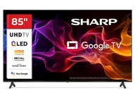 Telewizory - SHARP 85HP5465E 85" 4K Google TV Dolby Vision Czarny - miniaturka - grafika 1