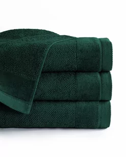 Detexpol Ręcznik bawełniany Vito 100x150 frotte zielony ciemny 550 g/m2 MKO-2310248 - Ręczniki - miniaturka - grafika 1