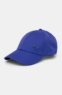 Czapki męskie - Puma czapka z daszkiem kolor granatowy gładka 21269 - miniaturka - grafika 1