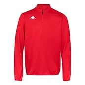 Bluzy męskie - Kappa Męska bluza Tavole czerwony czerwony 4xl 304TTK0 - miniaturka - grafika 1