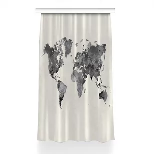 Zasłona Mapa starego świata do sypialni 150x240 cm, Fabricsy - Zasłony - miniaturka - grafika 1