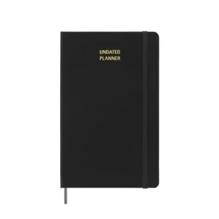 Kalendarz bez dat tygodniowy TW czarny - Moleskine - Kalendarze - miniaturka - grafika 1
