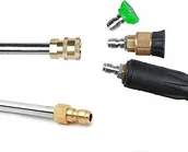 Akcesoria do myjek - Myjka ciśnieniowa Rosfix Lanca do myjki ciśnieniowej 1/4" 70cm zagięta 30 - miniaturka - grafika 1