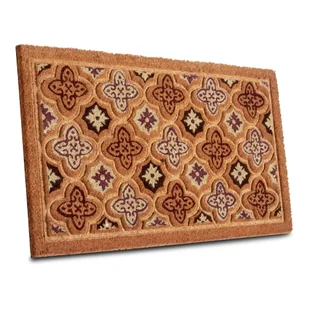 Wycieraczka z włókna kokosowego 45x75 cm Tiles – Hanse Home - Wycieraczki - miniaturka - grafika 1