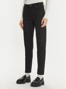 Calvin Klein Jeansy K20K207607 Czarny Slim Fit - Spodnie damskie - miniaturka - grafika 1