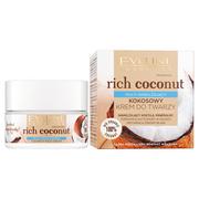 Kremy do twarzy - Eveline Rich Coconut Kokosowy Krem do twarzy multi-nawilżający 50ml 123452 - miniaturka - grafika 1