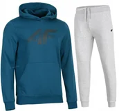Dresy męskie - 4F MÄSKI DRES BAWEĹNA KOMPLET BLUZA SPODNIE / rozm XXL - miniaturka - grafika 1