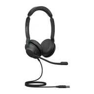 Słuchawki - Słuchawki z Mikrofonem Jabra Evolve2 30 SE Czarny - miniaturka - grafika 1