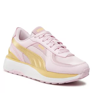 Sneakersy damskie - Sneakersy Puma Cruise Rider NU Satin Wns 389923 01 Puma White/Pearl Pink - grafika 1