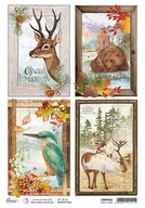 Decoupage - Papier ryżowy do decoupage A4 - Ciao Bella - miniaturka - grafika 1