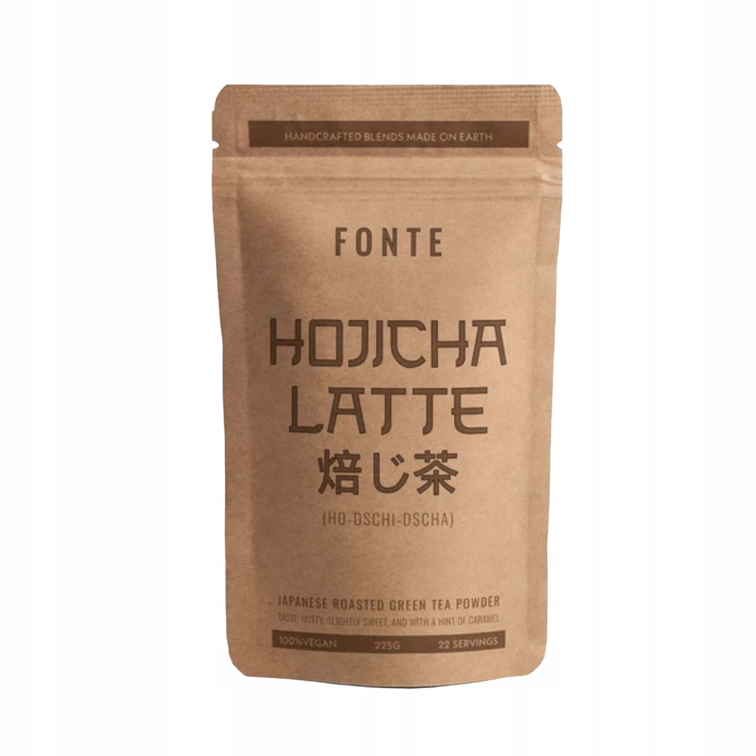 Fonte Hojicha Latte Prażona japońska herbata o orzechowym smaku 225 g