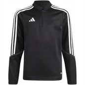 Bluzy damskie - Bluza dla dzieci adidas Tiro 23 Club Training Top czarna HS3618 128cm - miniaturka - grafika 1
