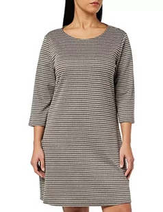 ONLY Women's ONLBRILLIANT 3/4 Check Dress NOOS JRS sukienka mini, Black/AOP: Brown Houndstooth, XXL - Sukienki - miniaturka - grafika 1