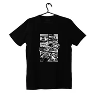 Odzież do sportów motorowych - Czarny T-shirt koszulka FORD Mustang -XL - miniaturka - grafika 1