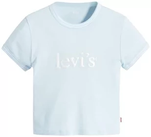 Levi's Damska bluza Graphic Ringer Mini Tee Sweater, Baby Serif Logo Omph, S - Bluzy damskie - miniaturka - grafika 1