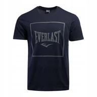 Koszulki męskie - T-shirt koszulka męska EVERLAST bawełna r. L granatowa - miniaturka - grafika 1