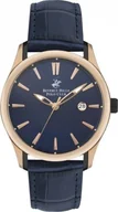 Zegarki męskie - Zegarek męski BEVERLY HILLS BP3410X.999 granatowy fashion na prezent - miniaturka - grafika 1